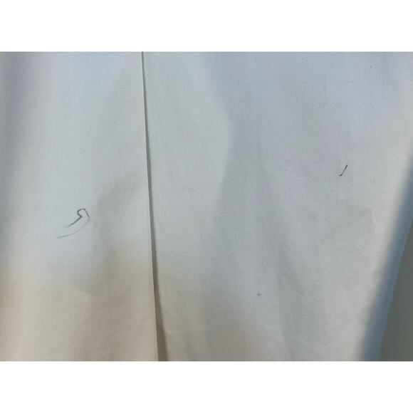 Misook Jacket Small White Open Front 3/4 Sleeve Preppy Minimalist Flaw NWT - Picture 6 of 10